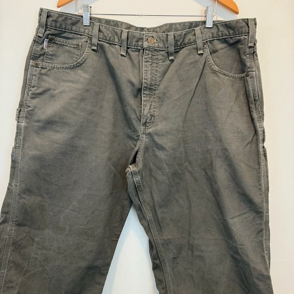 Carhartt Loose Fit Washed Duck Utility Work Pant size  44 X 32